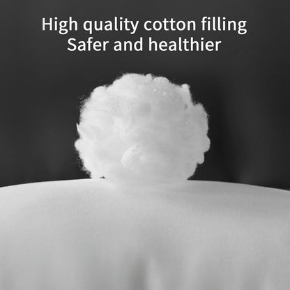 Toddler Pillow Flame Retardant Fabric 13x18 Sleeping Soft Pillows Children's Pillow Machine Washable, Great for Beds, Toddler Beds and Travel, White