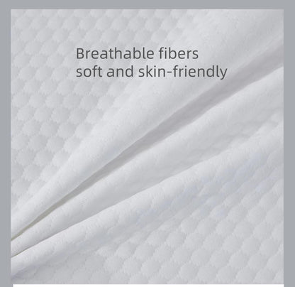 Toddler Pillow Flame Retardant Fabric 13x18 Sleeping Soft Pillows Children's Pillow Machine Washable, Great for Beds, Toddler Beds and Travel, White